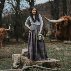 Bespoke Tartan Wrap Skirt