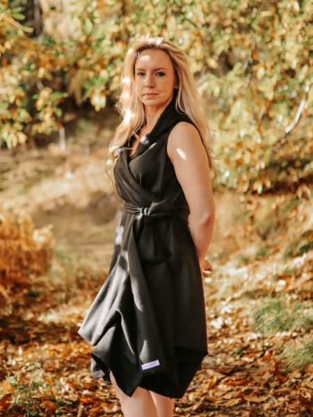 Our collection woman in black dress
